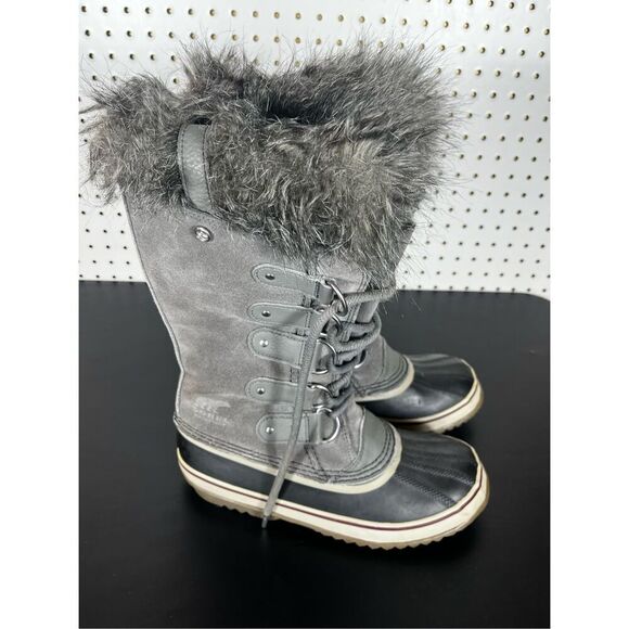 Sorel Joan of Arctic fur lined boots size 8 - Picture 2 of 12